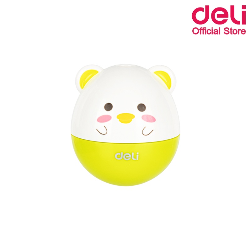 deli-0522-pencil-sharpener-กบเหลาดินสอรูปหมีสุดน่ารัก-แพ็ค-6-ชิ้น-กบ-กบเหลาดินสอ-เครื่องเขียน-อุปกรณ์การเรียน-กบเหลา