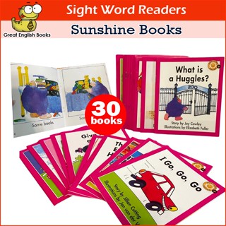 (ใช้โค้ดรับcoinคืน10%ได้) พร้อมส่ง ชุดหนังสือหัดอ่านภาษาอังกฤษ Sight words Readers by Sunshine Books