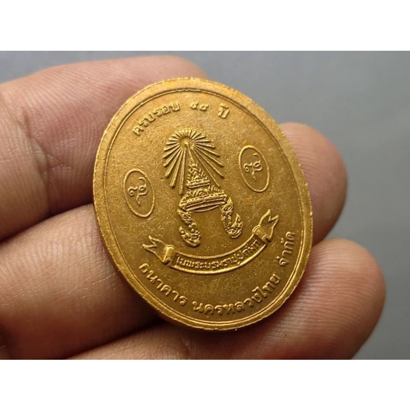 เหรียญสมเด็จพระญาณสังวร-ญสส-เนื้อทองแดง-ที่ระลึกครบ-48-ปี-ธนาคารนครหลวงไทย-พศ-2532-พร้อมซองเดิม-เหรียญพระ-ธ-นครหลวงไทย