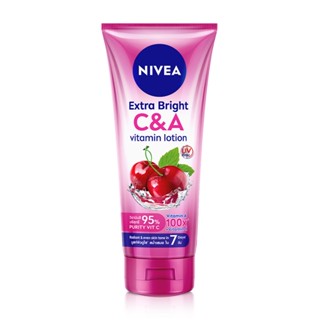 Nivea นีเวีย เอ็กซ์ตร้าไวท์ ซีแอนด์อี ซีแอนด์เอ c&amp;e c&amp;a วิตามิน โลชั่น 180 มล.