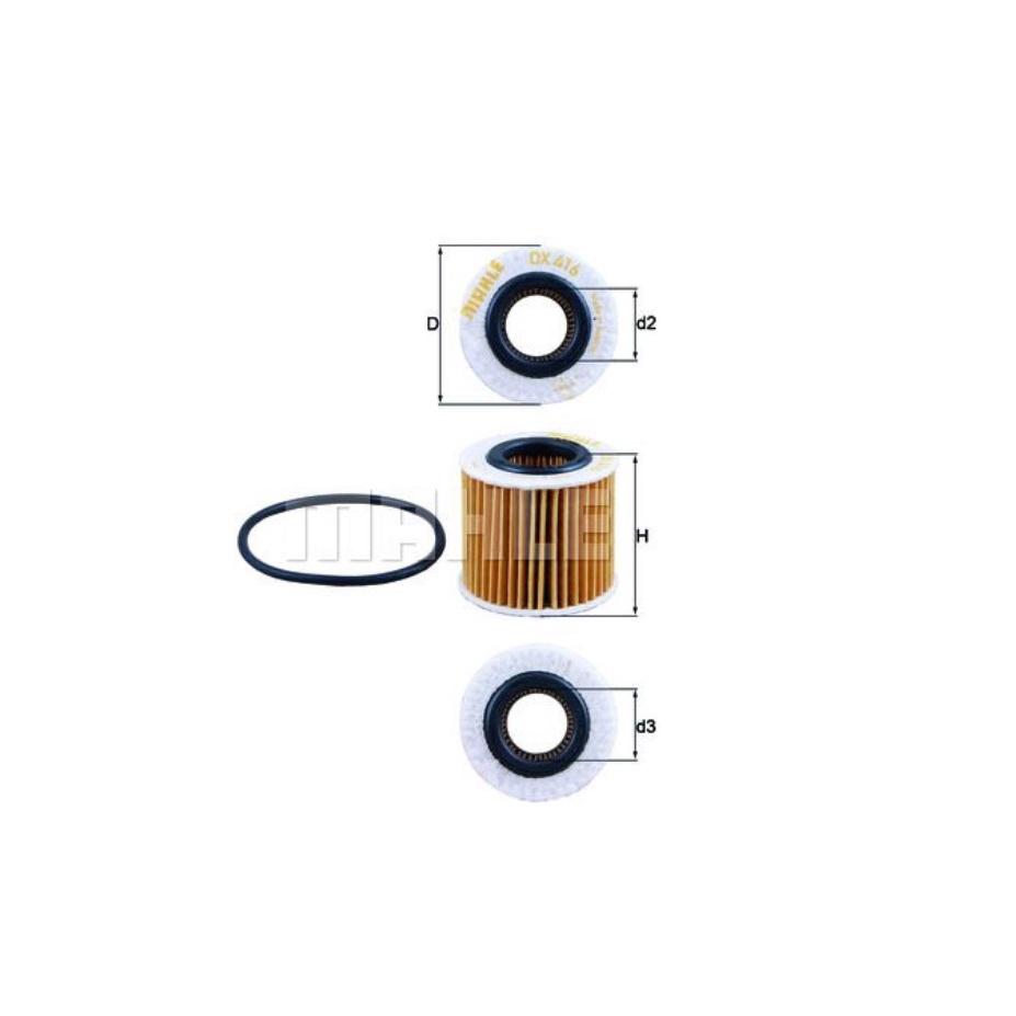 กรองเครื่อง TOYOTA ALTIS DUO 2007-2019 C-HR HARRIER ZSU60 PRIUS SIENTA ...