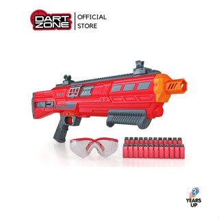 DART ZONE® ปืนของเล่น กระสุนโฟม ดาร์ทโซน แม็กซ์ ดิกเทเตอร์ MAX Dictator Dual Flip-Magazine Dart Blaster (155 FPS) ของเล่นเด็กผช ปืนเด็กเล่น ต่อสู้ (ลิขสิทธิ์แท้ พร้อมส่ง) Adventure Force soft-bullet gun toy battle game