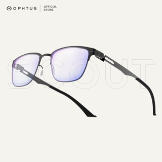 สินค้า OPHTUS แว่นกรองแสงสำหรับเกมเมอร์ รุ่น Scout เลนส์ RetinaX Clear