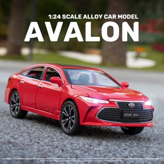 โมเดลรถยนต์ Toyota Avalon สเกล 1:24 ของเล่น ของสะสม ของขวัญวันเกิด สําหรับเด็กผู้ชาย