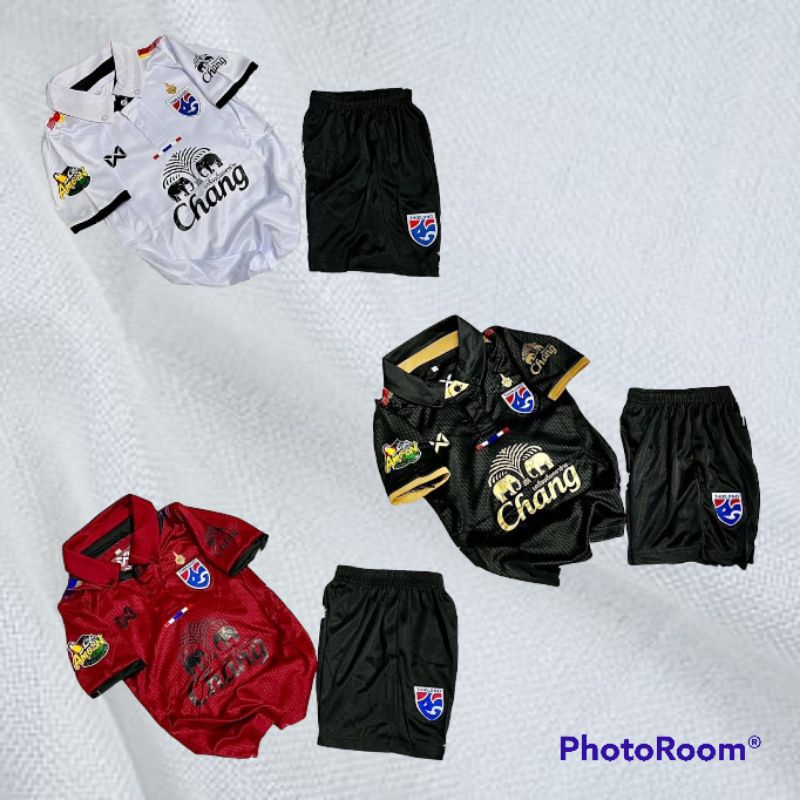 ชุดบอลเด็ก-2-12ขวบ-เสื้อ-กางเกง-ทีมชาติไทย