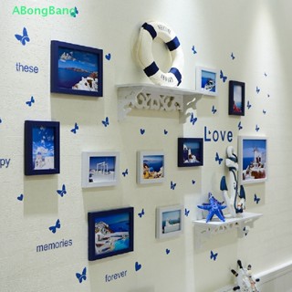 Abongbang 10 ชิ้น กรอบรูป แขวนผนัง รูปภาพ ตบเล็บ ผนังทึบ ไม่ทิ้งร่องรอย ตะขอเล็บ ดี