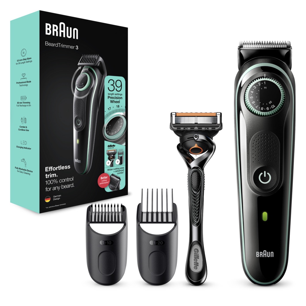 braun-beard-bt3341-เครื่องตกแต่งหนวดเคราไฟฟ้า-บราวน์-รุ่น-bt3341