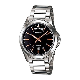 🎁CASIO STANDARD MTP-1370D-1A2 ของแท้ 100% พร้อมส่ง ประกัน 1 ปี