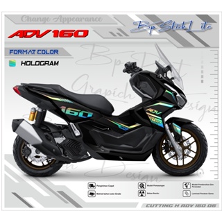 สติกเกอร์ตัดสติกเกอร์ ADV 160-CUTTING ADV 160-CUTTING STICKER ADV 160-LIST Of HONDA ADV 160-CUTTING STICKER