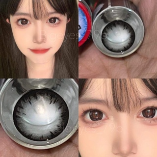 ✨Black ขนาดตาโต -  Bigeyes☀️กรองแสง uv จดทะเบียนถูกต้อง 🇰🇷คอนแทคเลนส์สัญชาติเกาหลี🇰🇷