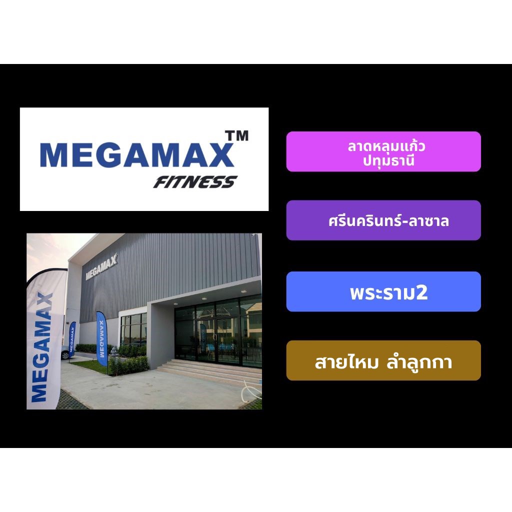ภาพหน้าปกสินค้าลู่วิ่งไฟฟ้า MEGAMAX 4.8HP พื้นที่วิ่งกว้าง 48 ซม ปรับชันด้วยไฟฟ้า กันกระแทก8จุดรอบด้าน จากร้าน mfitness บน Shopee