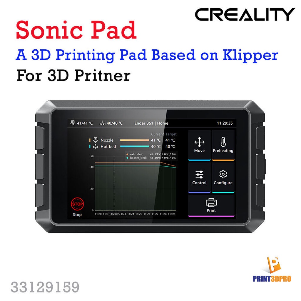 Creality Sonic Pad Control Access A 3D Printing Pad Based on Klipper ...
