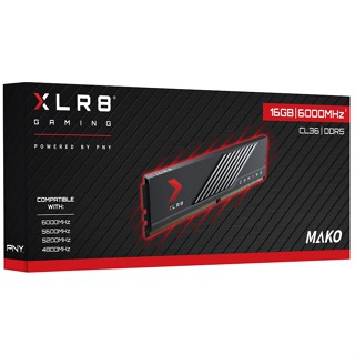 แรม PNY XLR8 Gaming MAKO DDR5 16GB BUS 6000MHz (16x1)