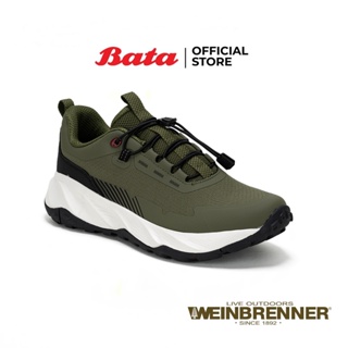 Bata บาจา รองเท้าผ้าใบสนีคเกอร์แบบผูกเชือก ดีไซน์เท่ห์ กระชับ รองรับน้ำหนักเท้า  รุ่นKAITO สีกากี 8307811