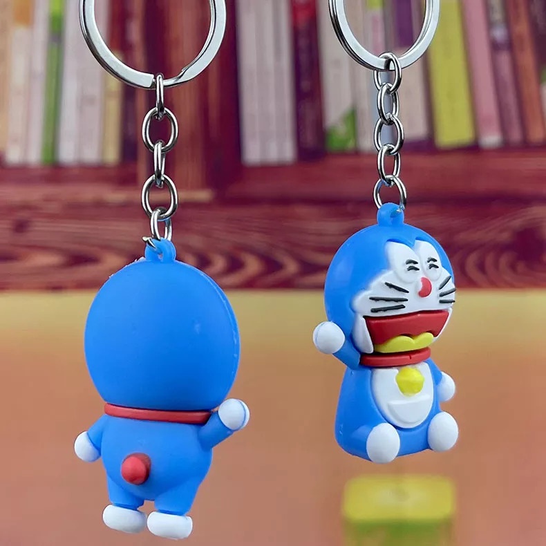 doraemon-พวงกุญแจโดเรม่อนงานดี-พวงกุญแจของขวัญ-พวงกุญแจการ์ตูนการ์ตูนโดราเอมอน