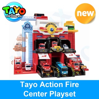 TAYO Action Fire Center Play Set Kids Toy Korea