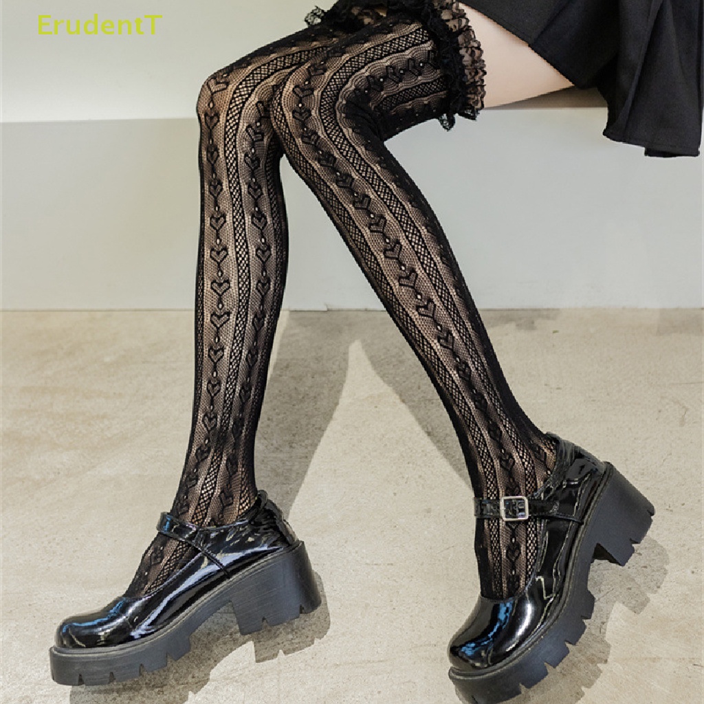 erudentt-ถุงเท้าลูกไม้-โลลิต้า-สูงถึงต้นขา-เข่า-สไตล์ญี่ปุ่น-บางเฉียบ-เซ็กซี่-สําหรับผู้หญิง-ใหม่