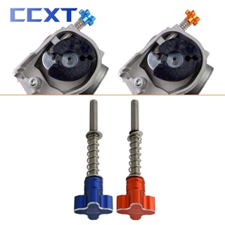 สกรูคันเร่งปรับความเร็วอากาศ CNC สําหรับ KTM XCW150 XCW250 XCW300 EXC250 EXC300 EXC150 TPI Six Days 2018-2021 2022