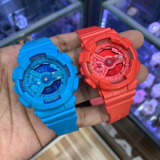 [ผ่อนเดือนละ369]🎁CASIO G-SHOCK MINI GMA-S110VC-2A สีฟ้า ของแท้ 100% พร้อมส่ง ประกัน 1 ปี