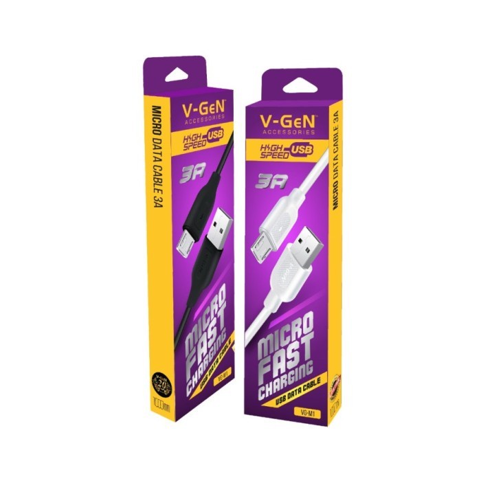 สาย Micro 3A VGEN VG-M1 | Shopee Thailand