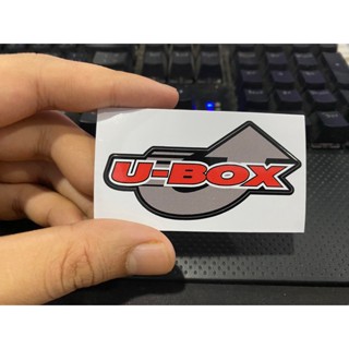 สติกเกอร์ UBOX แท้ oemราคาต่อขิ้น