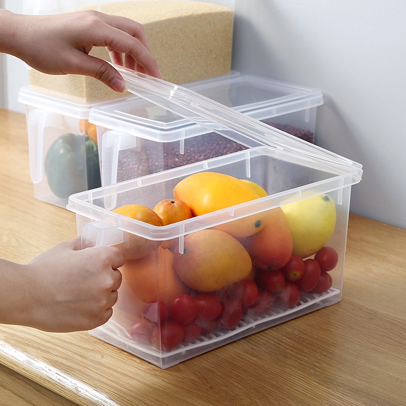 11drain-refrigerator-storage-box-thickened-plastic-egg-box-food-freezing-box-kitchen-storage-fresh-keeping-storage-box