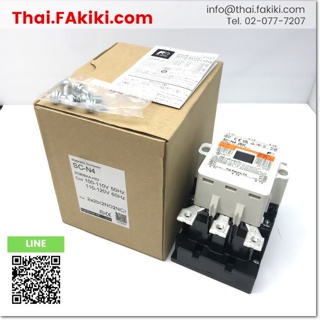 พร้อมส่ง,(A)Unused, SC-N4 Electromagnetic Contactor ,แมกเนติกคอนแทคเตอร์ สเปค AC100V 2a2b ,FUJI (66-005-141)