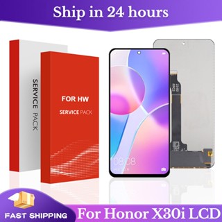 ของแท้ 6.7&amp;#39;&amp;#39; อะไหล่หน้าจอสัมผัสดิจิทัล LCD TFY-AN00 แบบเปลี่ยน สําหรับ Huawei Honor X30i Honor X30i