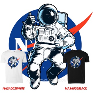 เสื้อแฟชั่นผญ - ใหม่Nasaพิมพ์Teesคอกลมลําลองแฟชั่นเสื้อยืดแขนสั้นNASA002_21