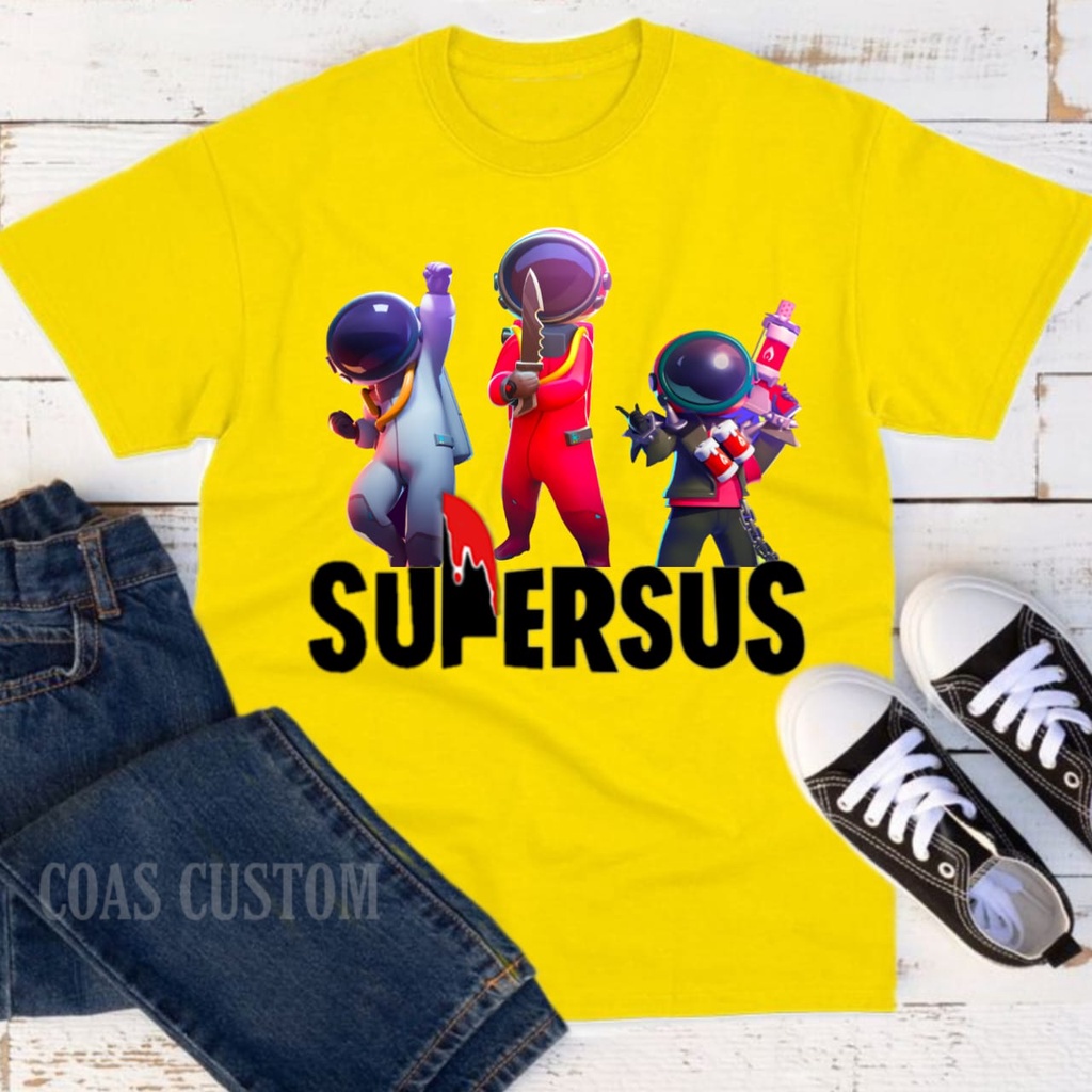 เสื้อยืด-พิมพ์ลาย-supersus-ฟรีชื่อ-สําหรับเด็ก