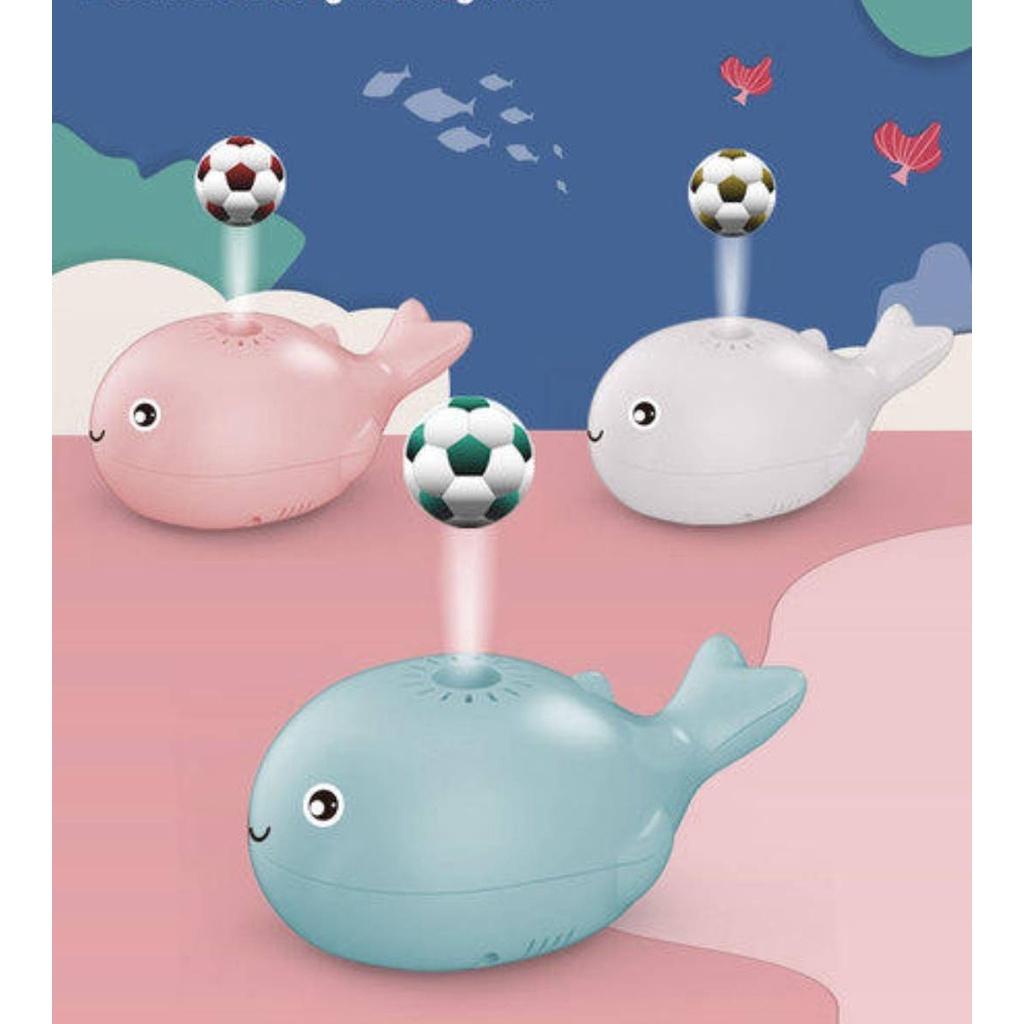 พร้อมส่ง-ปลาวาฬเป่า-ลูกบอลลอยในอากาศ-พัดลมขนาดเล็ก-แบบจำลองปลาวาฬ-ของเล่นเด็ก