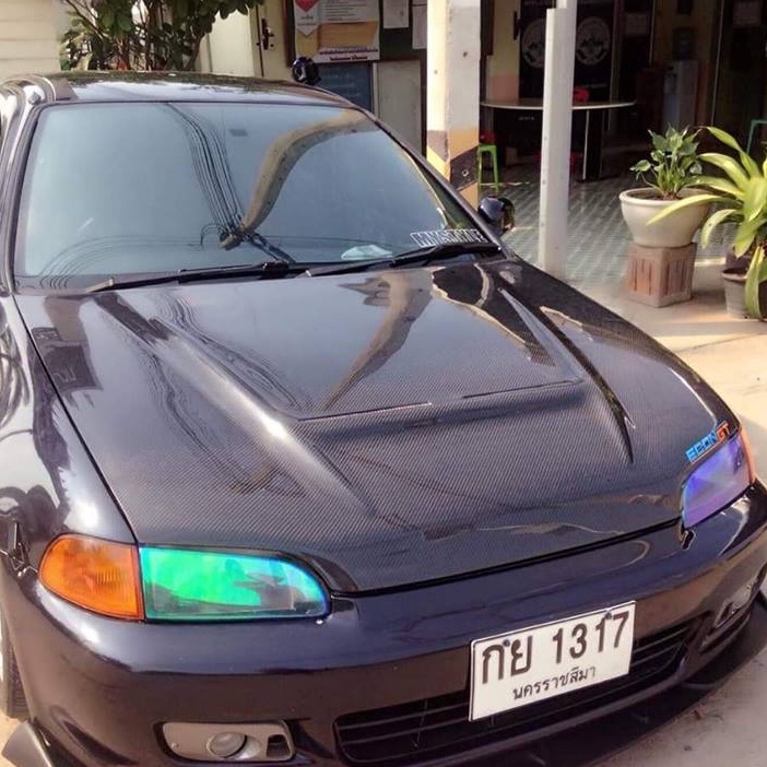 econ-gt-ฝากระโปรงคาร์บอน-ไฟเบอร์-คาร์บอน-เคฟล่า-honda-civic-eg-3-door-ลายสอง