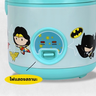 ภาพขนาดย่อของภาพหน้าปกสินค้าKashiwa หม้อหุงข้าว Super Hero RC-113/DC หม้อหุงข้าวไฟฟ้า ขนาด 1 ลิตร RC-113 จากร้าน arita6599 บน Shopee