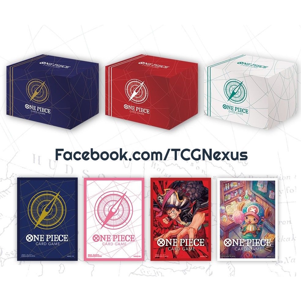 thumbnail image 2 of Bandai One Piece CCG Deck Storage Box & Card Sleeves – Official Accessories, Japan Import 2 of 6