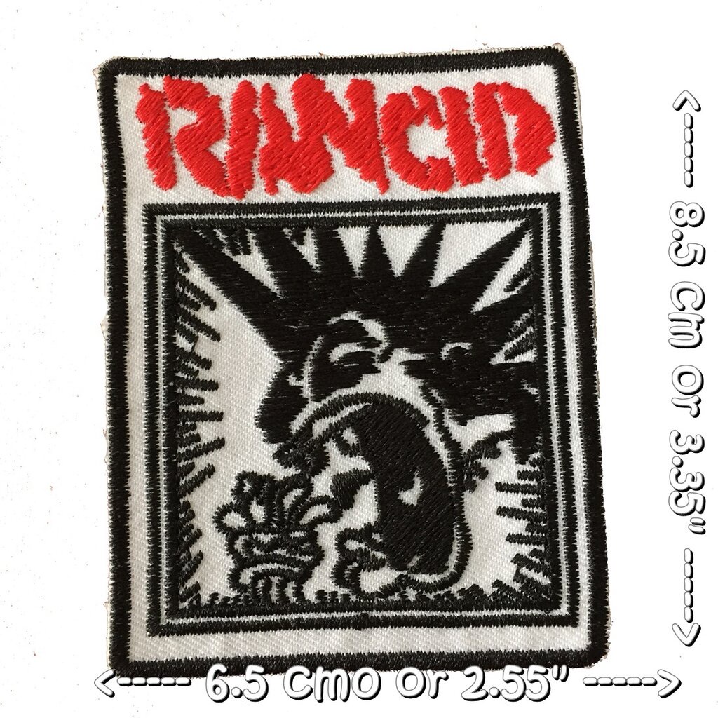 rancid-วงดนตรี-ร็อค-เฮฟวี่เมทัล-พังค์-ตัวรีดแบบปัก-อาร์มปัก-ตัวรีดติดเสื้อ-ตัวรีด-ติดกระเป๋า-ติดหมวก-ติดแจ๊คเก็ต-rock