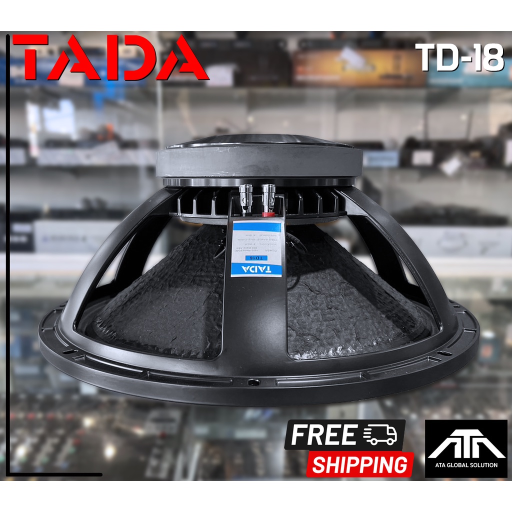 tada-td18-ราคาต่อ-1-ดอก-ดอกลำโพง-tada-td-18-ลำโพง-18-นิ้ว-td-18-speaker-power-800w-โครงหล่อ