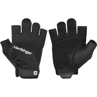 Harbinger Training Grip Glove - Black - ถุงมือ ฟิตเนส ออกกำลังกาย