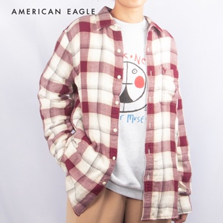 American Eagle Slim Fit Everyday Button-Up Shirt เสื้อเชิ้ต ผู้ชาย ทรงสลิม  (EMSH 015-2318-613)