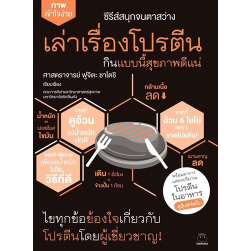 หนังสือ-เล่าเรื่องโปรตีน-กินแบบนี้สุขภาพดีแน่