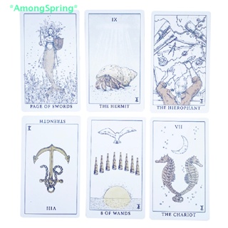 AmongSpring&gt; 12*7CM Tempest Tarot Cards Prophecy Fate Divination Deck Family Party Board Game new