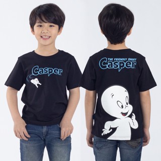 Universal Studios Boy Casper The Friendly Ghost  T-Shirt - เสื้อยืดเด็กผู้ชายยูนิเวอร์แซล สตูดิโอ แคสเปอร์  สินค้าลิขสิทธ์แท้100% characters studio