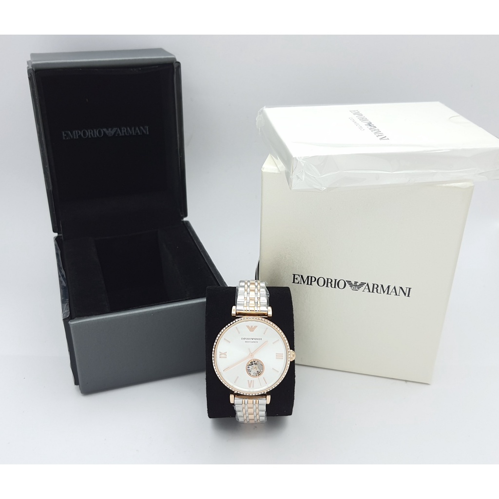 นาฬิกา EMPORIO ARMANI WOMEN'S AR60019 GIANNI T-BAR 34 MM AUTOMATIC ...