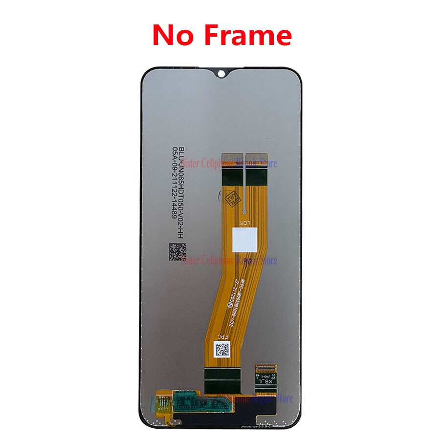 ของแท้-กรอบหน้าจอสัมผัส-lcd-6-5-นิ้ว-สําหรับ-samsung-galaxy-a03-samsung-a03