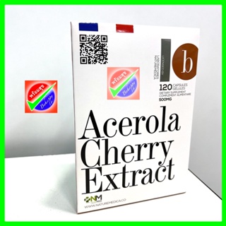 Nature Medica  Acerola-Cherry 500 mg 120 แคปซูล หมดอายุ 02/2024 เนเจอร์ เมดิก้า อะเซโรล่าเชอรี่ 120 แคปซูล