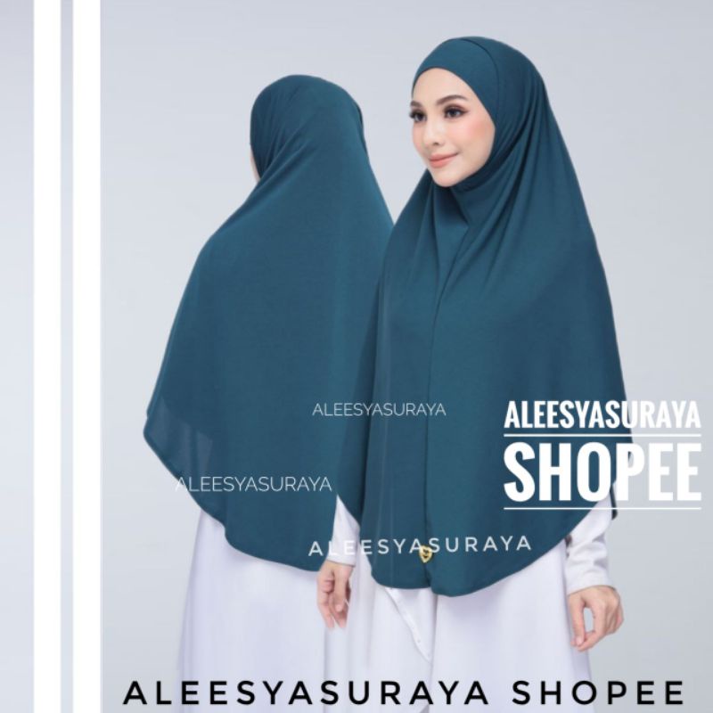 Tudung Labuh Syria Mini Telekung Khimar Umrah Tudung Xl