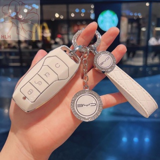 20 BYD Han ชุดกุญแจ Song PLUS พลังงานใหม่กระเป๋าผู้หญิง Song Pro Tang Song MAX เปลือกกุญแจรถระดับไฮเอนด์