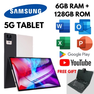 🔥Samsung Tablet🔥 PC Samsung แท็บเล็ต 11.5 Inch Android 9.1 6GB RAM 128GB ROM สองซิม 4G LTE รองรับซิมการ์ดทุกเครื่อข่าย