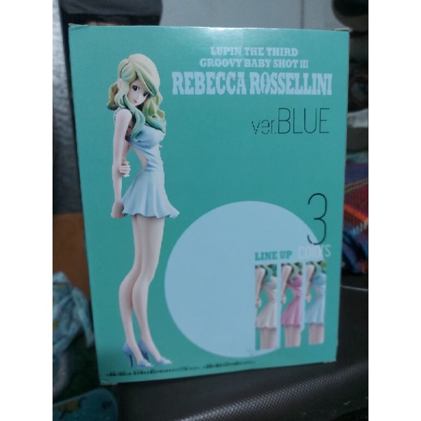 LUPIN III - Groovy Baby Shot 3 Rebecca Rossellini Pink Pvc Figure Lupin