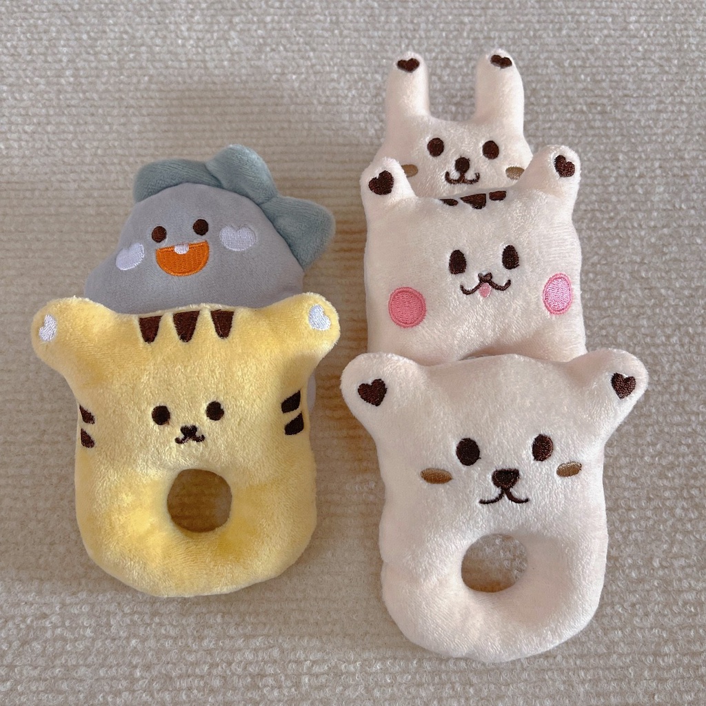 ตุ๊กตามือเขย่า-ผ้าฝ้าย-รูปสัตว์น่ารัก-สําหรับเด็กทารกแรกเกิด