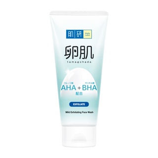 @ฮาดะ ลาโบะ เอเอชเอ/บีเอชเอ เอ็กโฟลิเอทติ้ง เฟส วอช 130กรัม (Hada Labo AHA / BHA Exfoliating Face Wash 130g.)